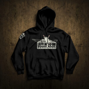 Layin' Low Outfitters Black Snow Goose Hoodie