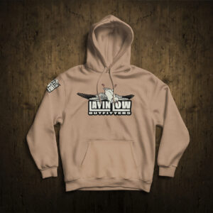 Layin' Low Outfitters Sandstone Tan Snow Goose Hoodie